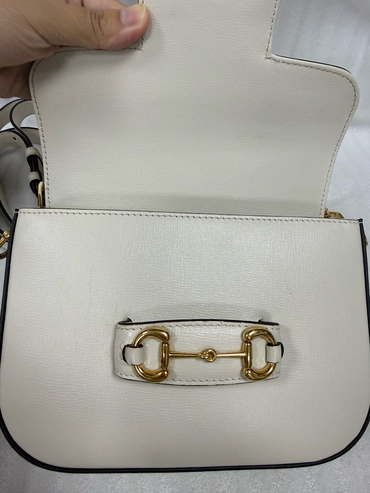 Gucci - Horsebit 1955 - Leather - White - (small)