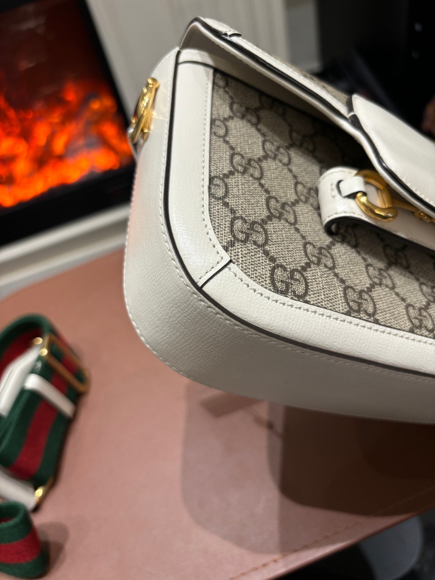 Gucci - Horsebit 1955 - Leather - White - (small)