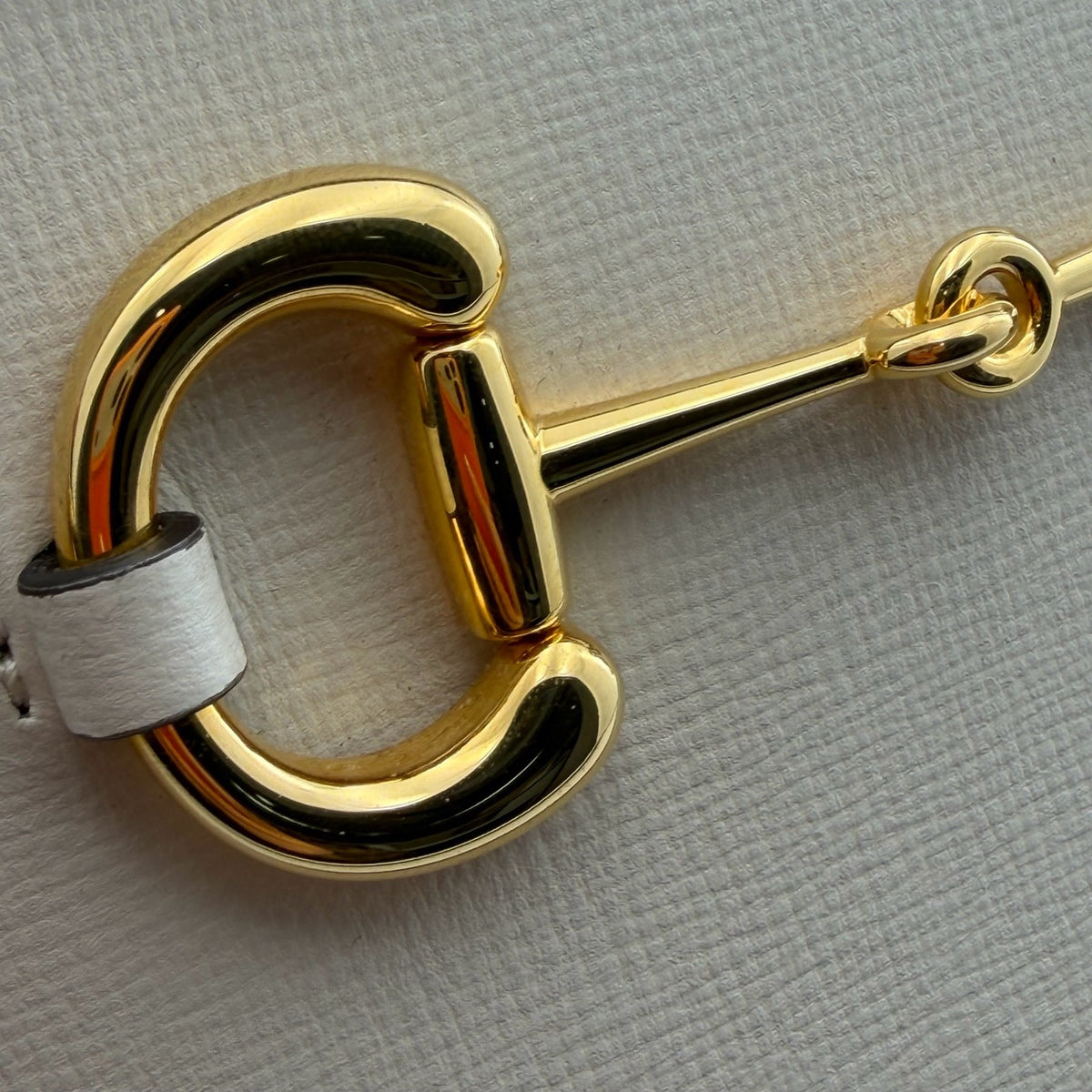 Gucci - Horsebit 1955 - Leather - White - (small)