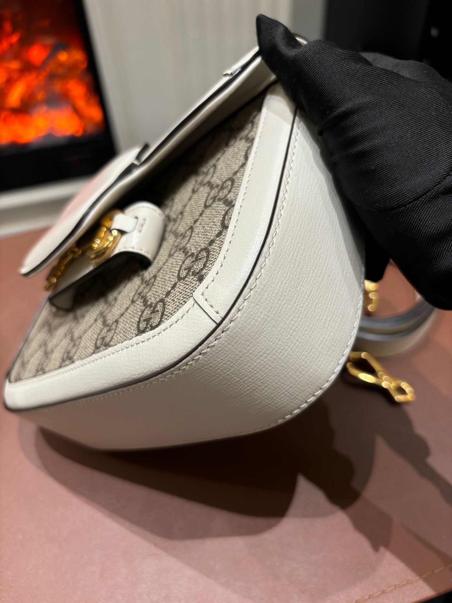 Gucci - Horsebit 1955 - Leather - White - (small)