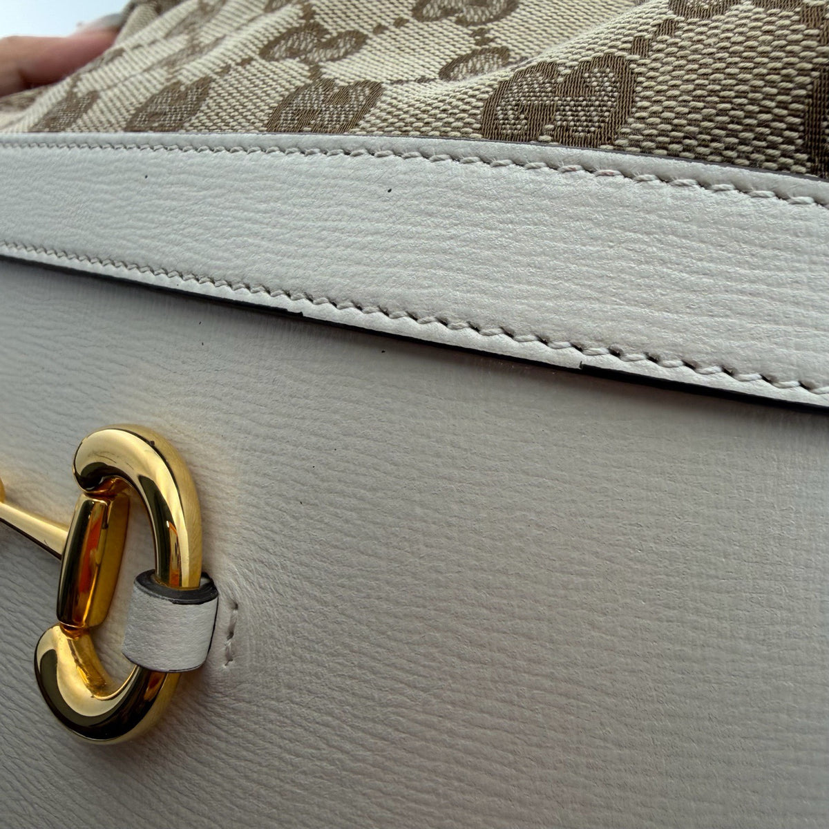 Gucci - Horsebit 1955 - Leather - White - (small)