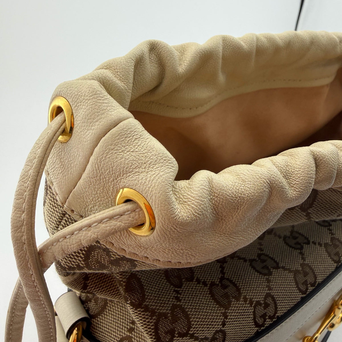 Gucci - Horsebit 1955 - Leather - White - (small)