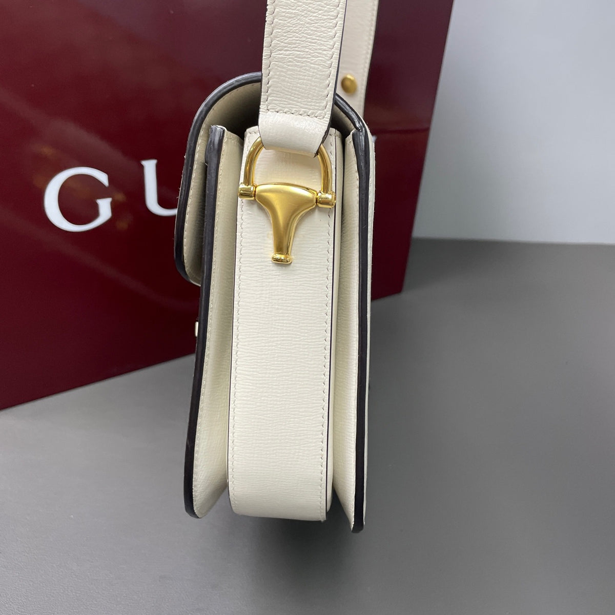 Gucci - Horsebit 1955 Medium - Cloth - Beige - (medium)