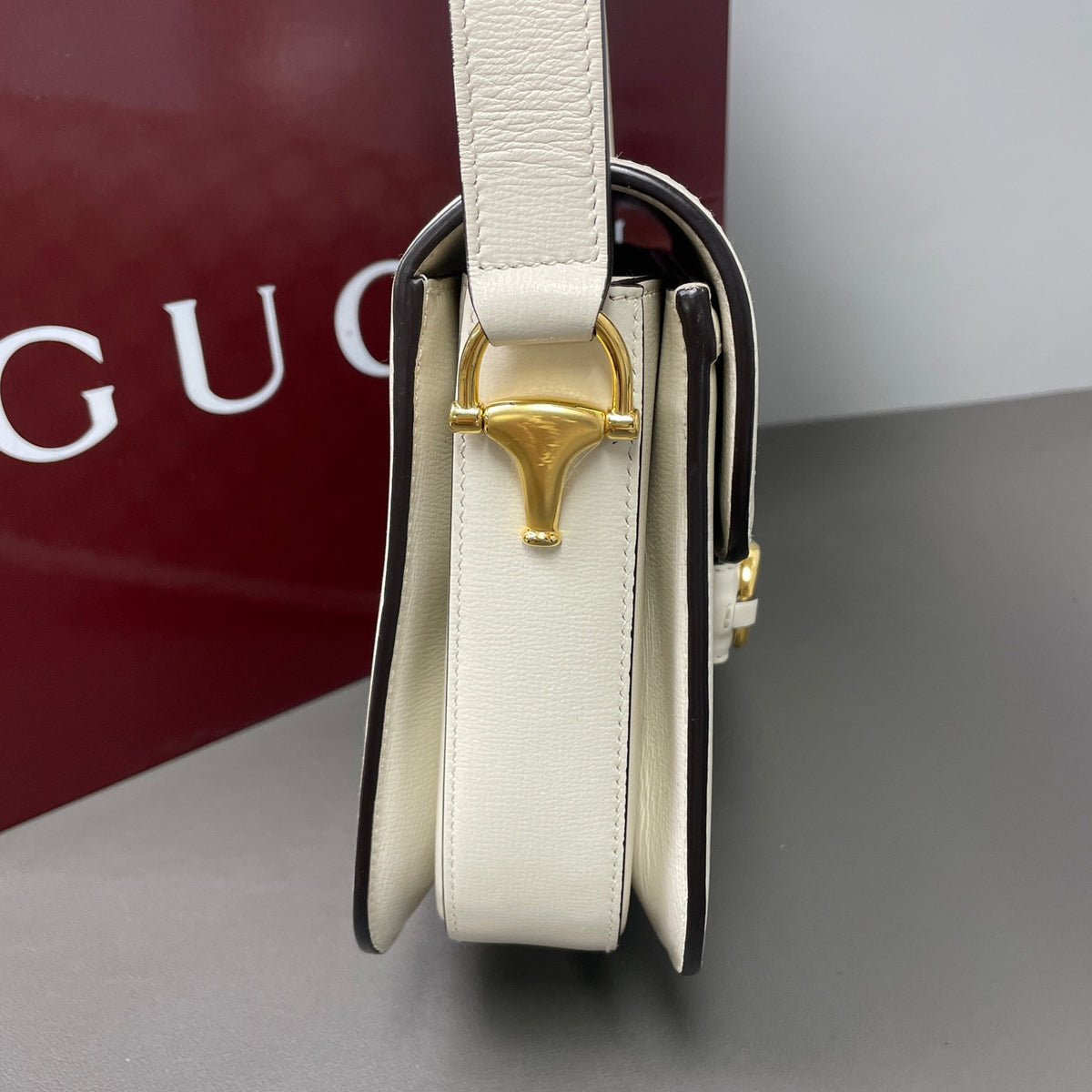 Gucci - Horsebit 1955 Medium - Cloth - Beige - (medium)