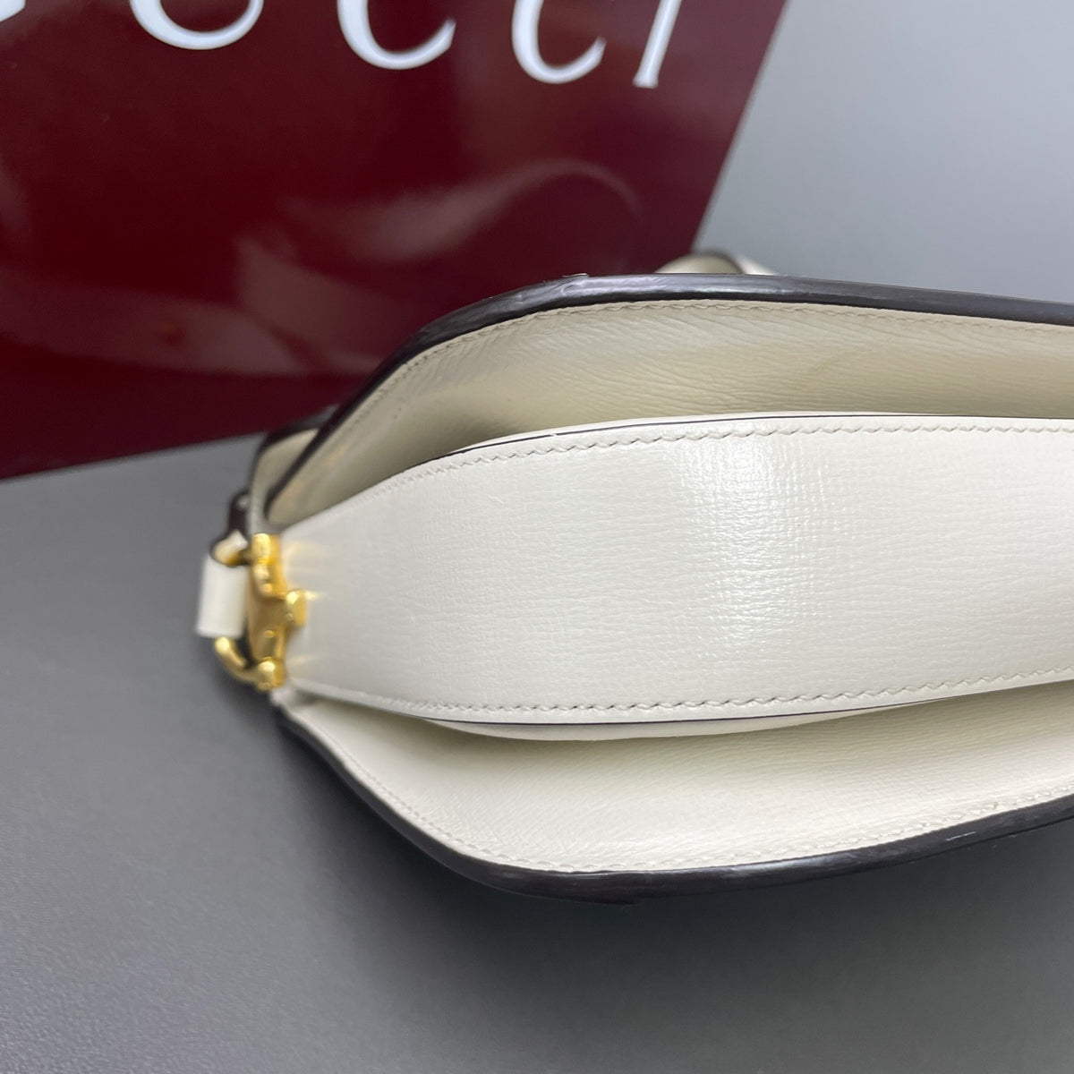 Gucci - Horsebit 1955 Medium - Cloth - Beige - (medium)