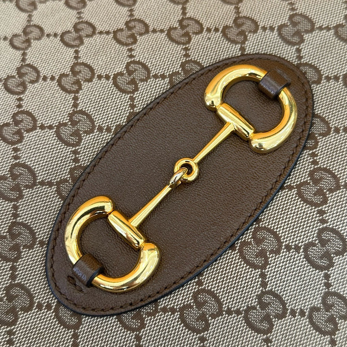 Gucci - Horsebit 1955 Medium - Cloth - Beige - (medium)