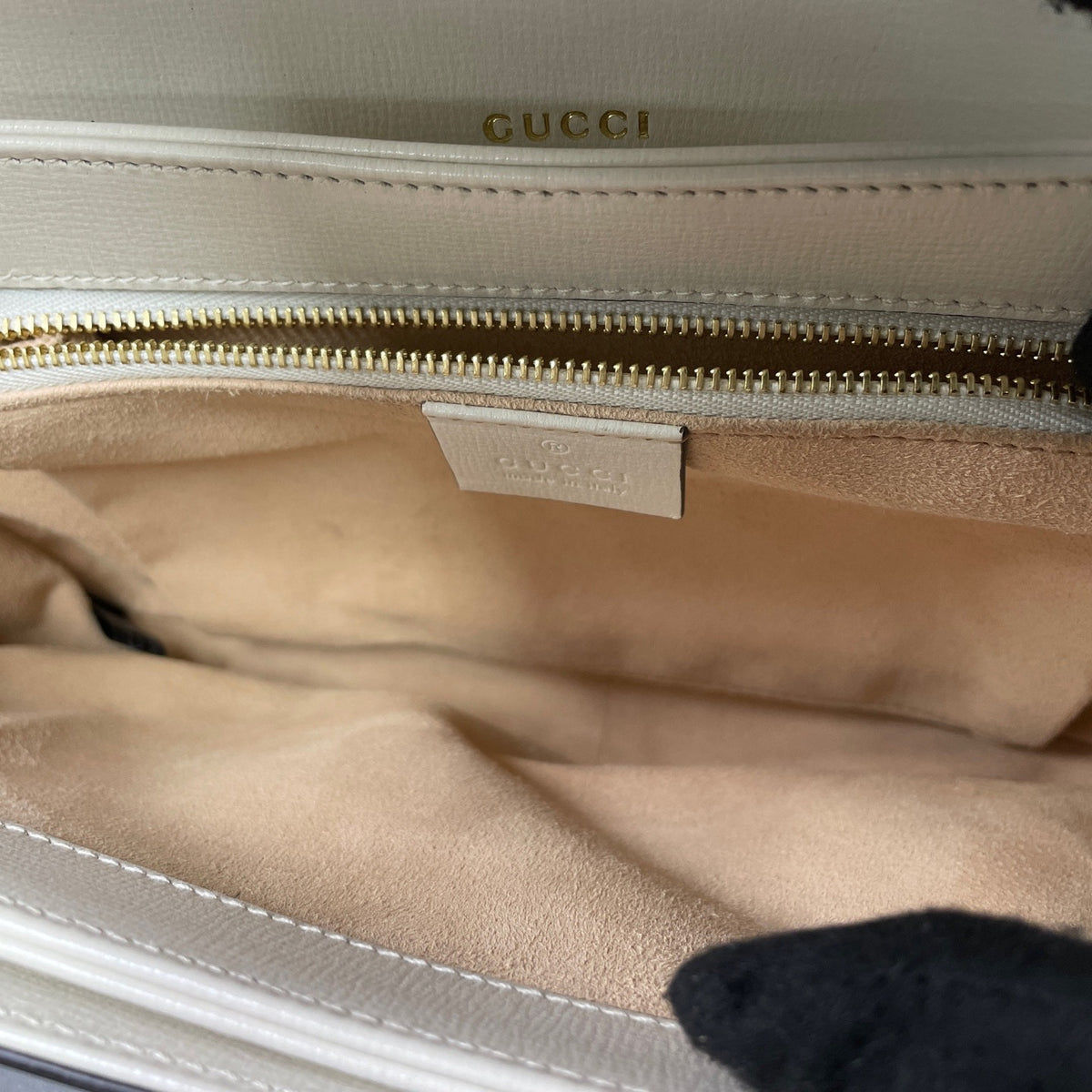 Gucci - Horsebit 1955 Medium - Cloth - Beige - (medium)