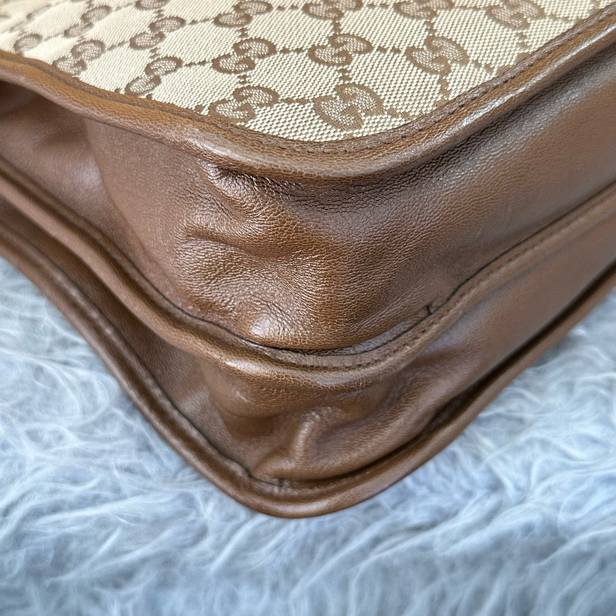 Gucci - Horsebit 1955 Medium - Cloth - Beige - (medium)