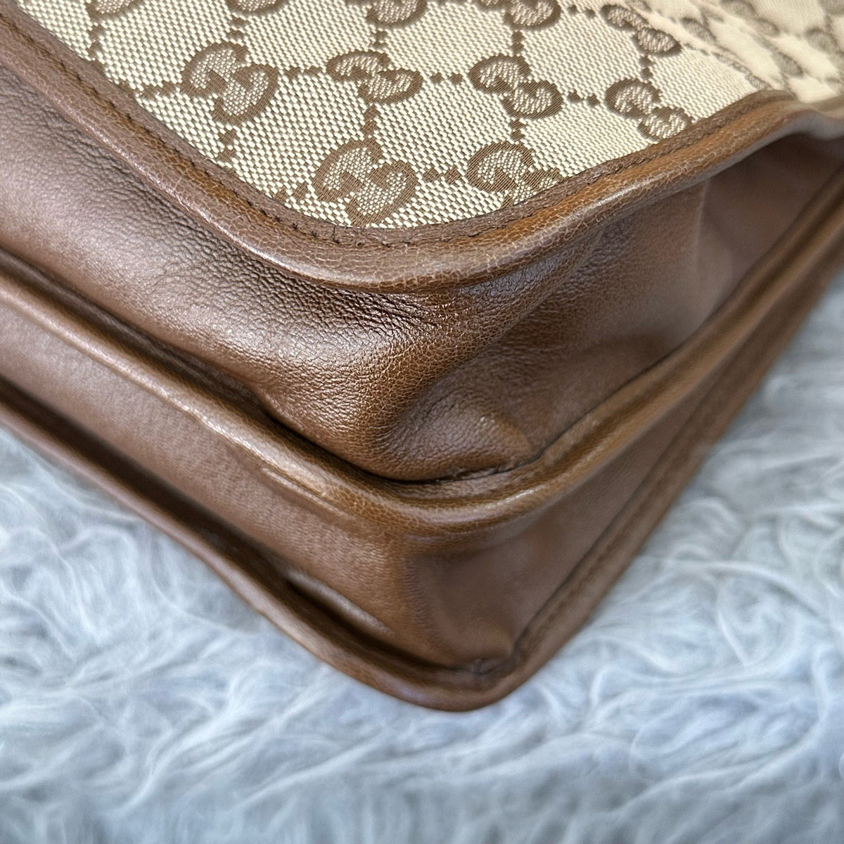 Gucci - Horsebit 1955 Medium - Cloth - Beige - (medium)