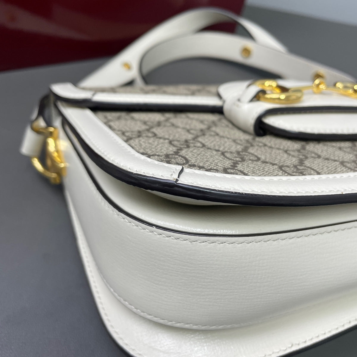 Gucci - Horsebit 1955 Medium - Cloth - Beige - (medium)