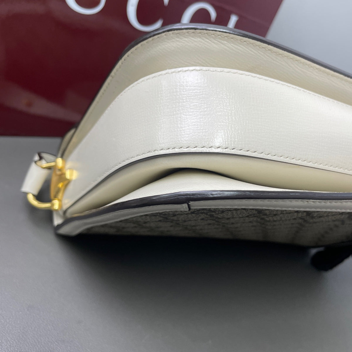 Gucci - Horsebit 1955 Medium - Cloth - Beige - (medium)