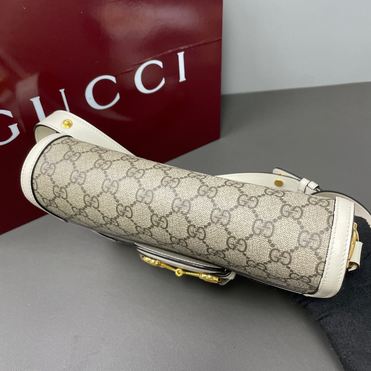 Gucci - Horsebit 1955 Medium - Cloth - Beige - (medium)
