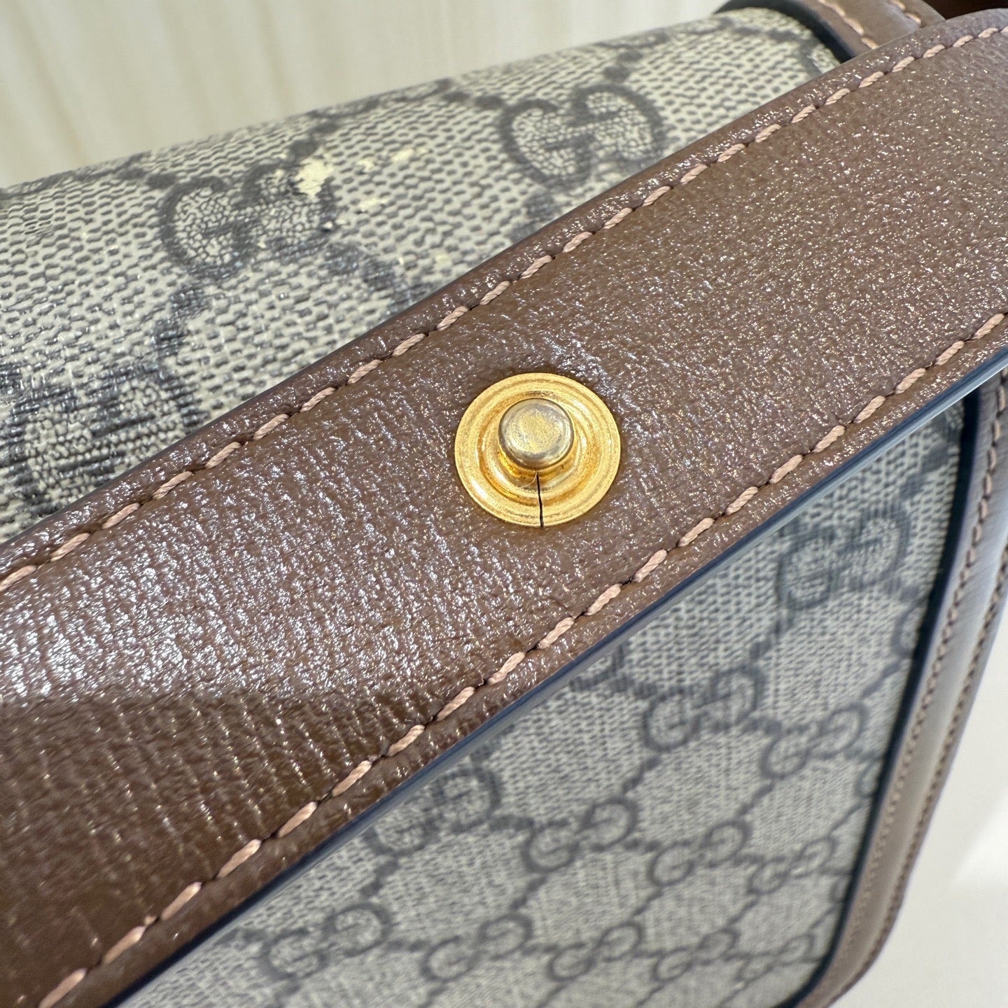 Gucci - Horsebit 1955 Medium Saddle Bag - Leather - Brown - (medium)