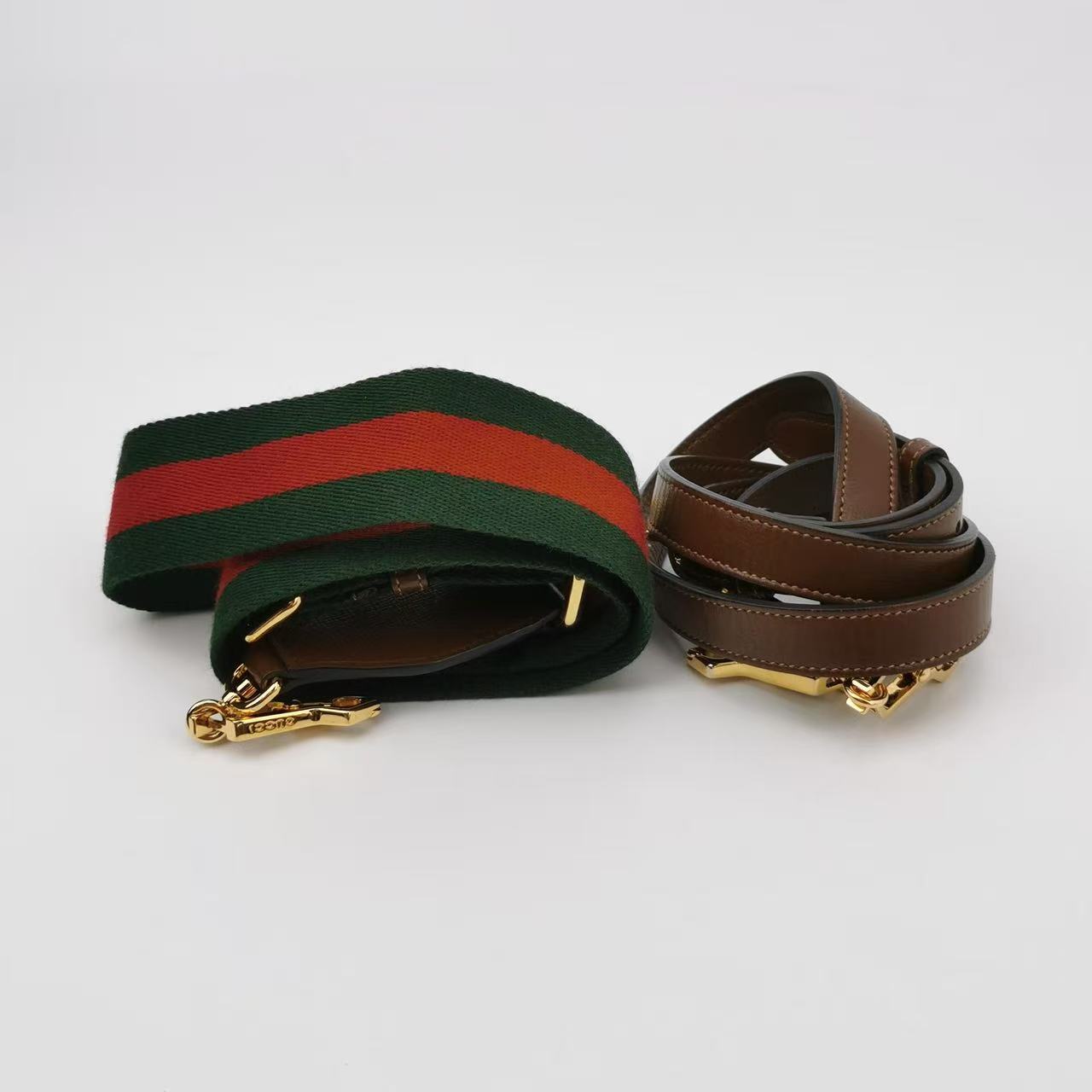 Gucci - Horsebit 1955 Mini Bag - GG Supreme canvas with leather trim - Beige and Brown with Gold-Tone Hardware - (Mini)