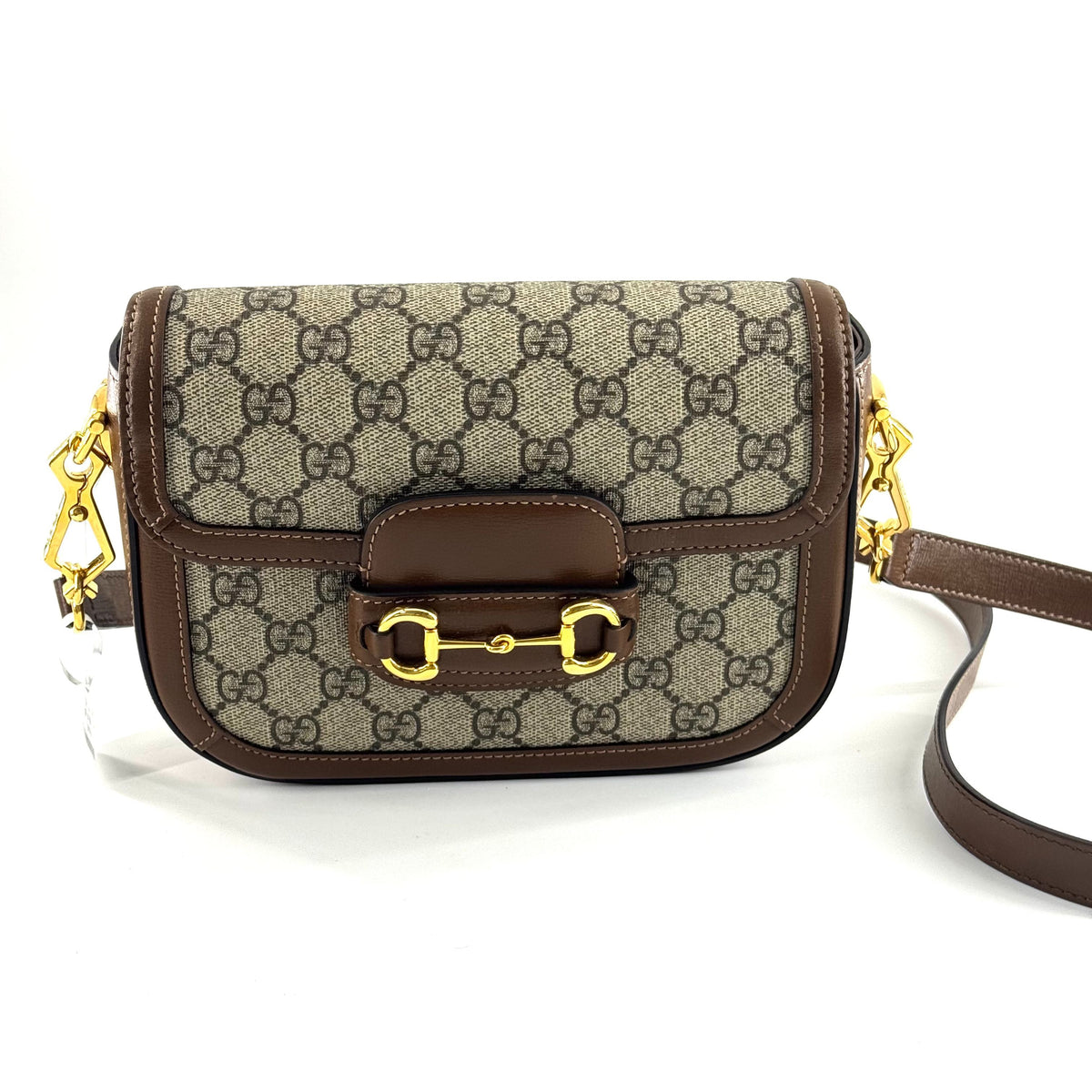 Gucci - Horsebit 1955 Mini Bag - Synthetic - Brown - (mini)