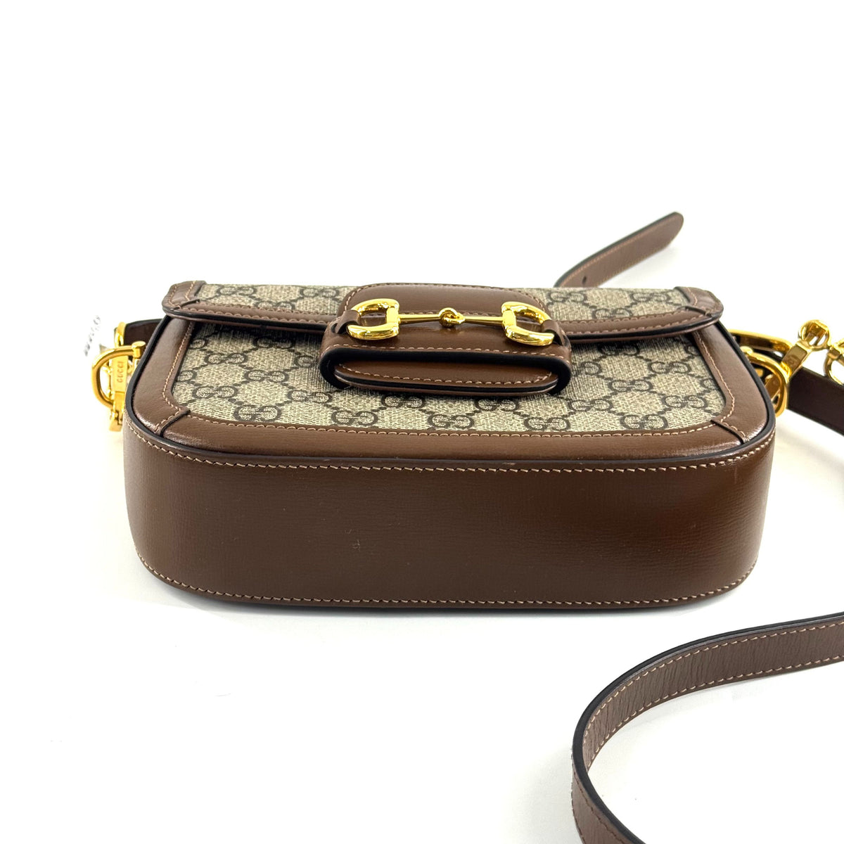 Gucci - Horsebit 1955 Mini Bag - Synthetic - Brown - (mini)
