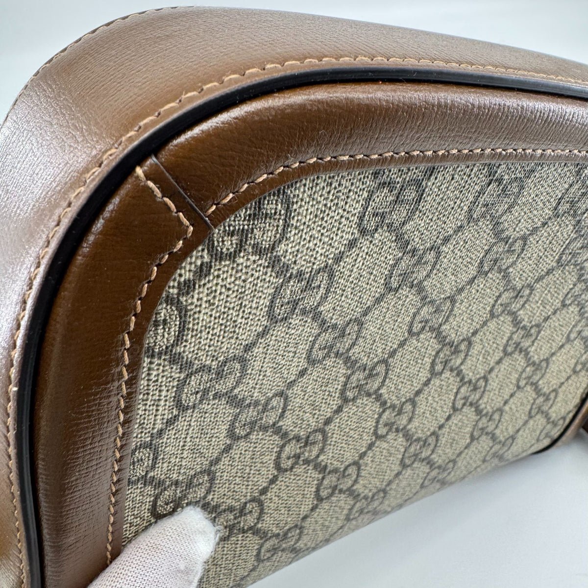 Gucci - Horsebit 1955 Mini Bag - Synthetic - Brown - (mini)
