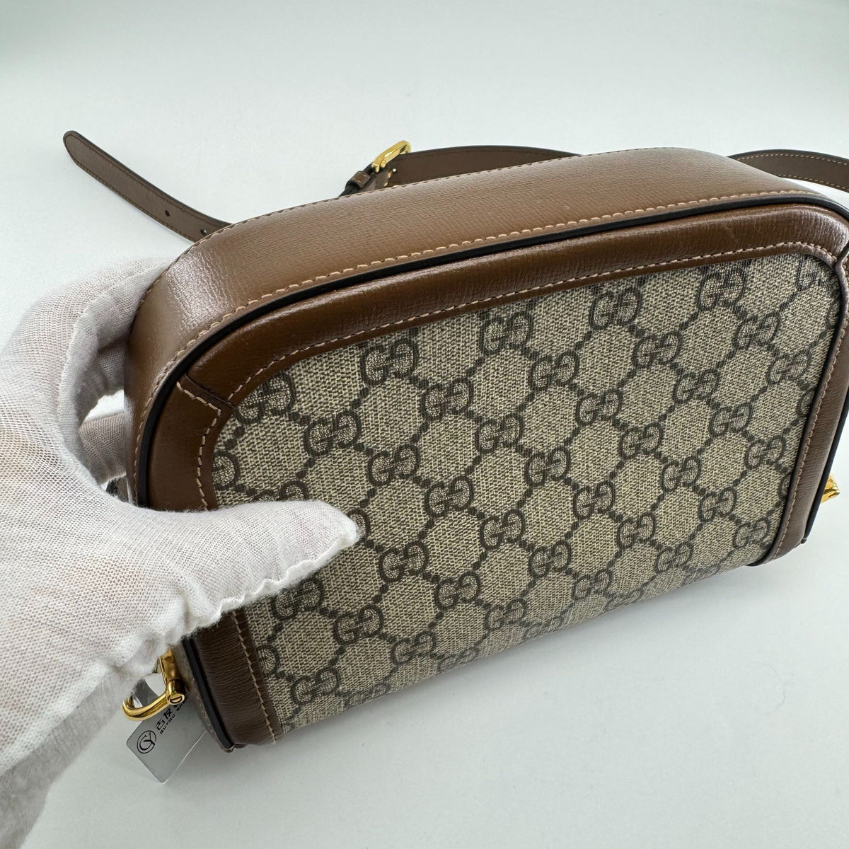 Gucci - Horsebit 1955 Mini Bag - Synthetic - Brown - (mini)