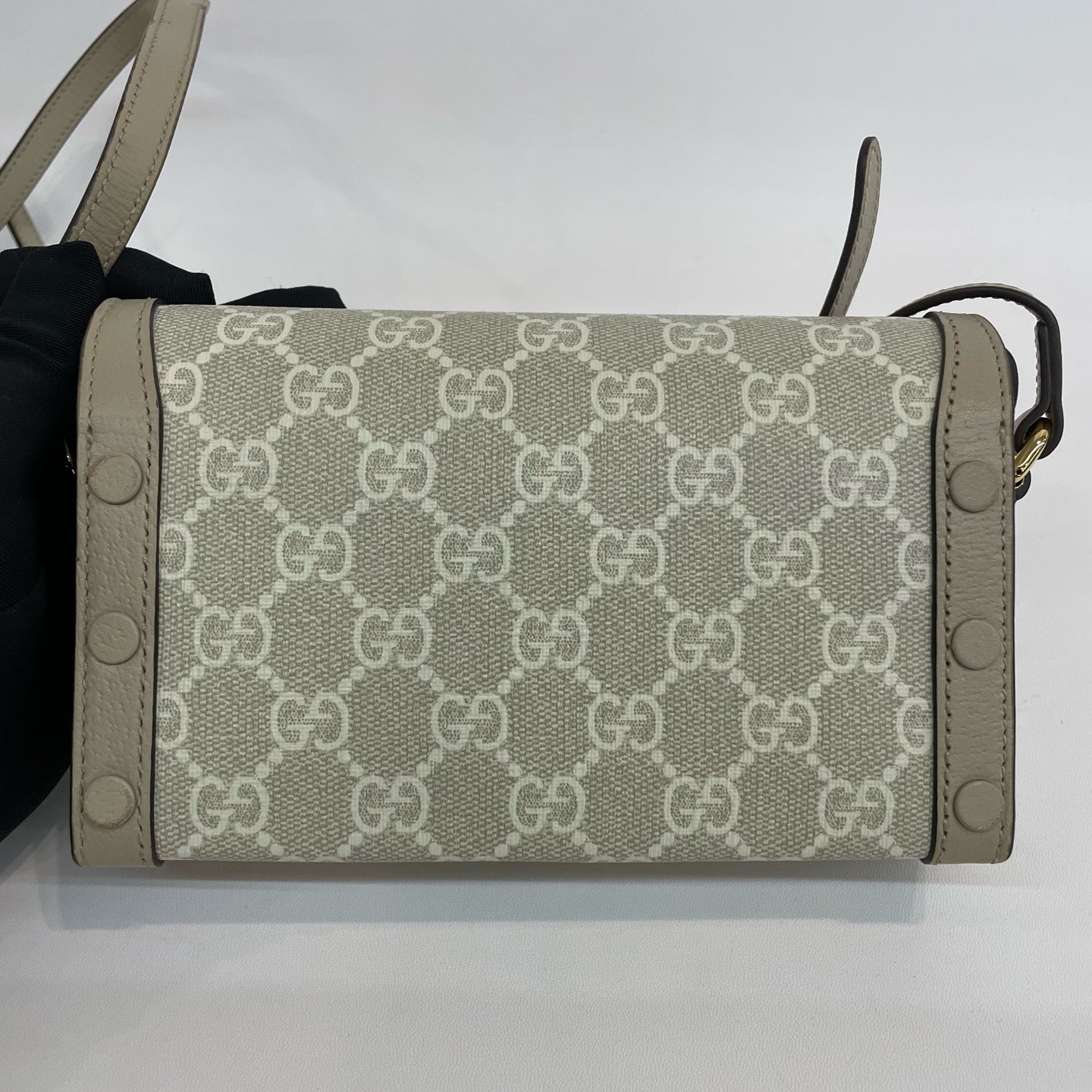 Gucci - Horsebit 1955 - Synthetic - Beige - (mini)
