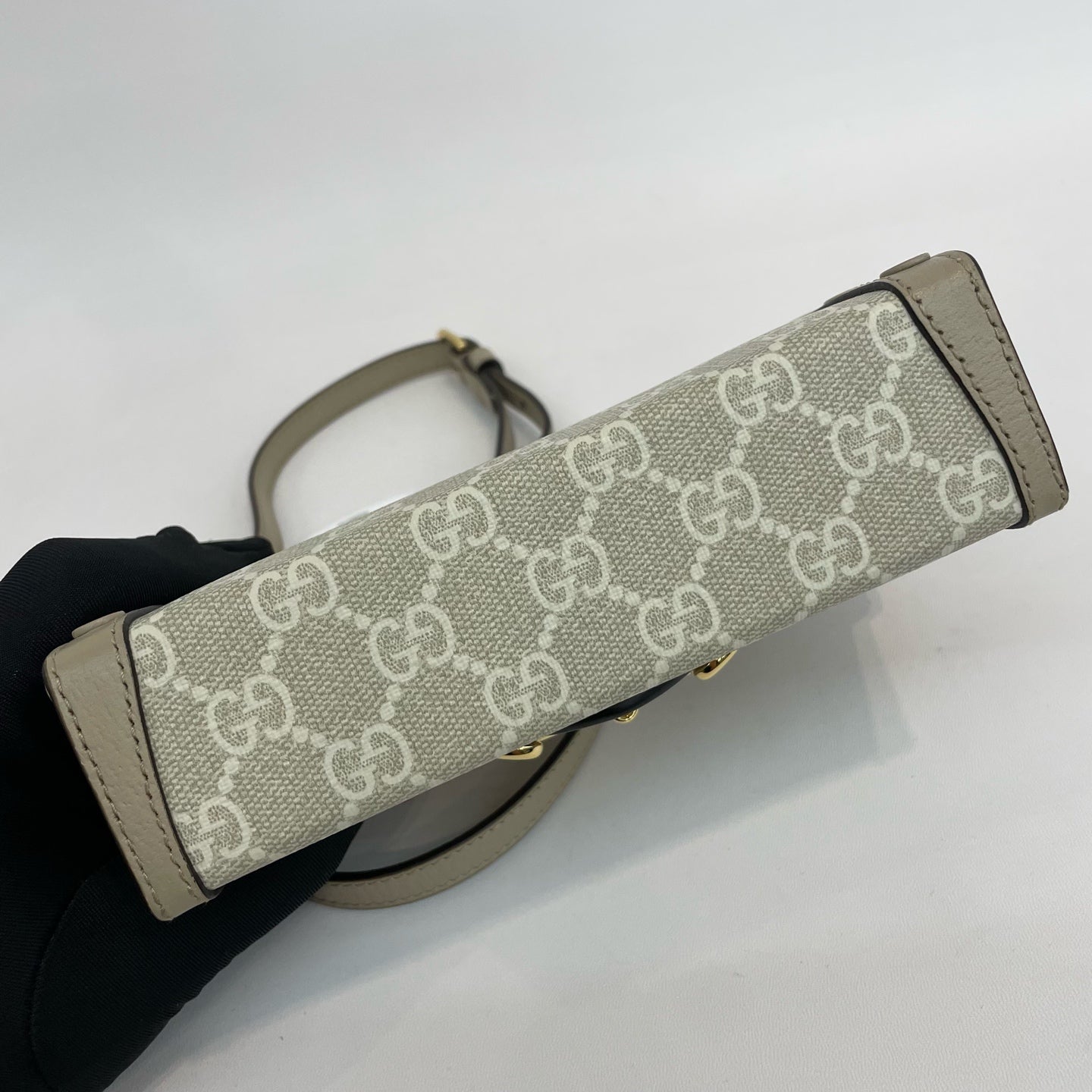 Gucci - Horsebit 1955 - Synthetic - Beige - (mini)