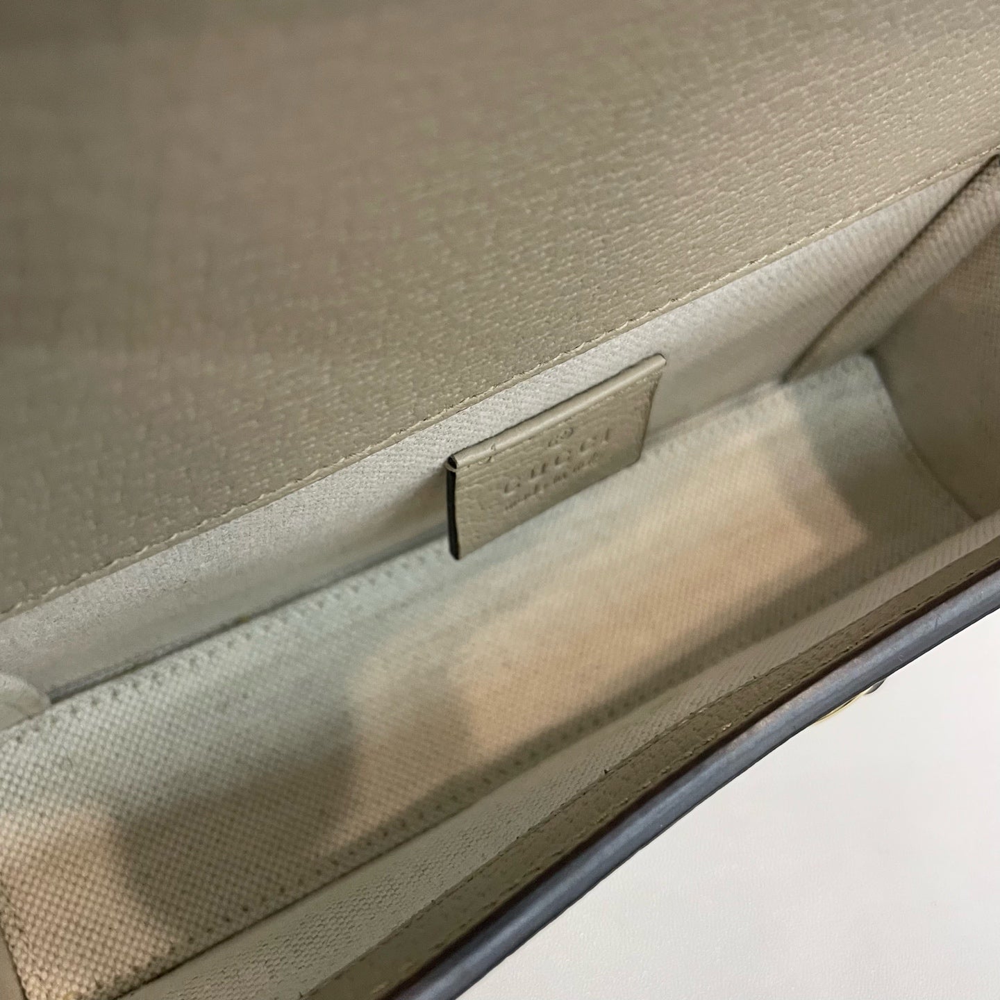 Gucci - Horsebit 1955 - Synthetic - Beige - (mini)