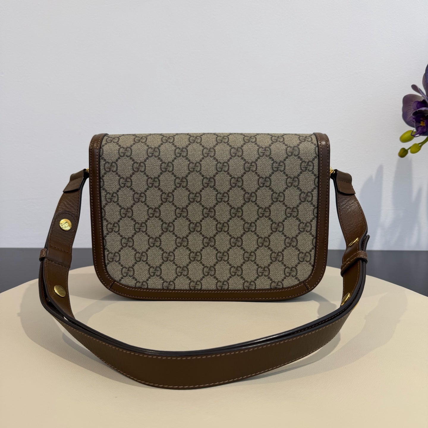 Gucci - Horsebit 1955 - Synthetic - Brown - (medium)