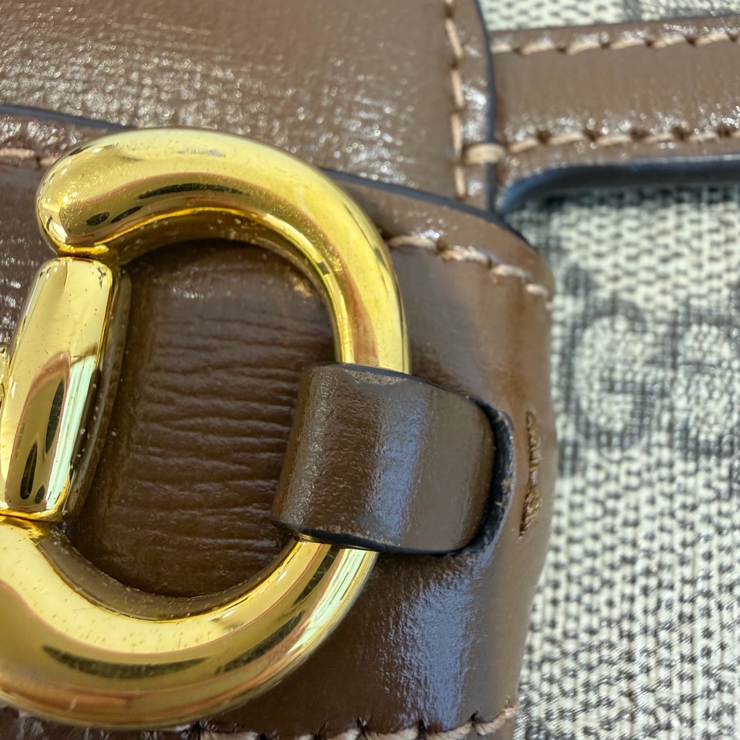 Gucci - Horsebit 1955 - Synthetic - Brown - (medium)