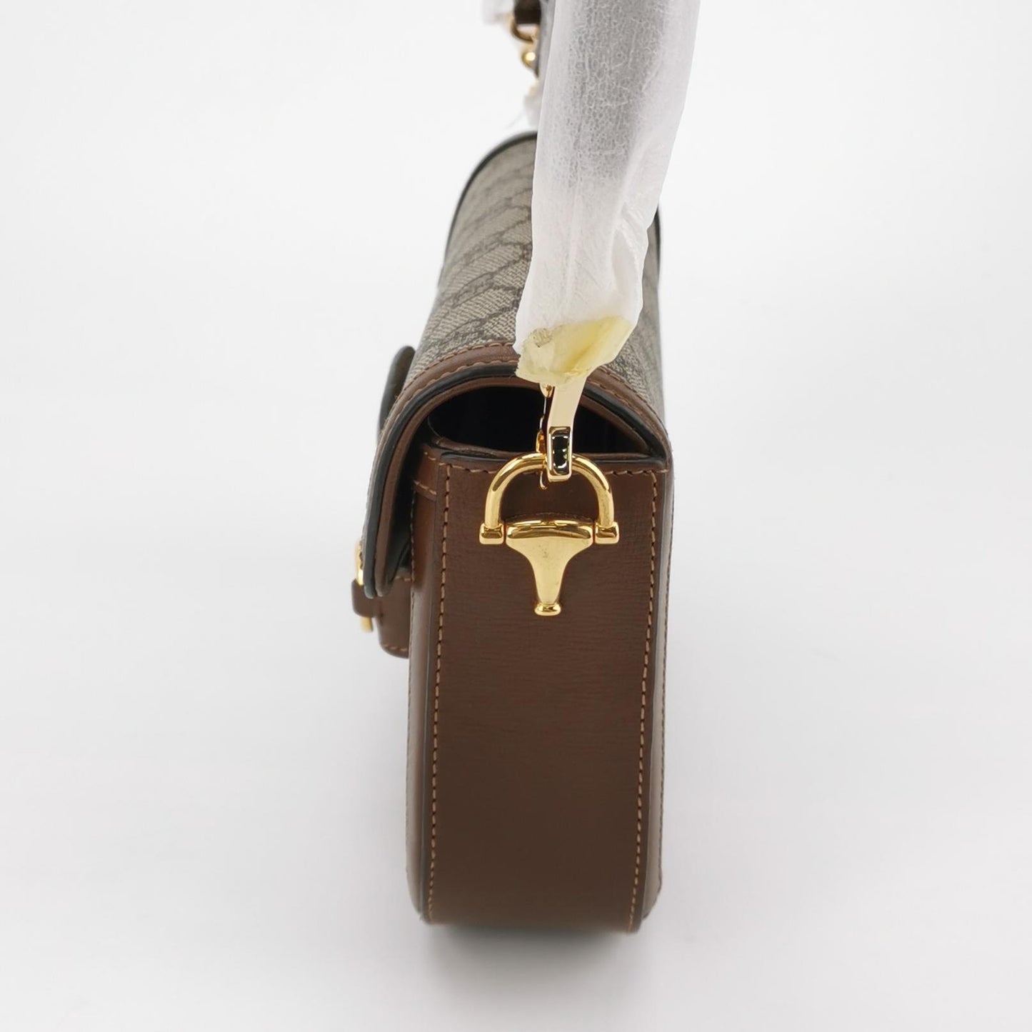 Gucci - Horsebit 1955 - Synthetic - Brown - (mini)