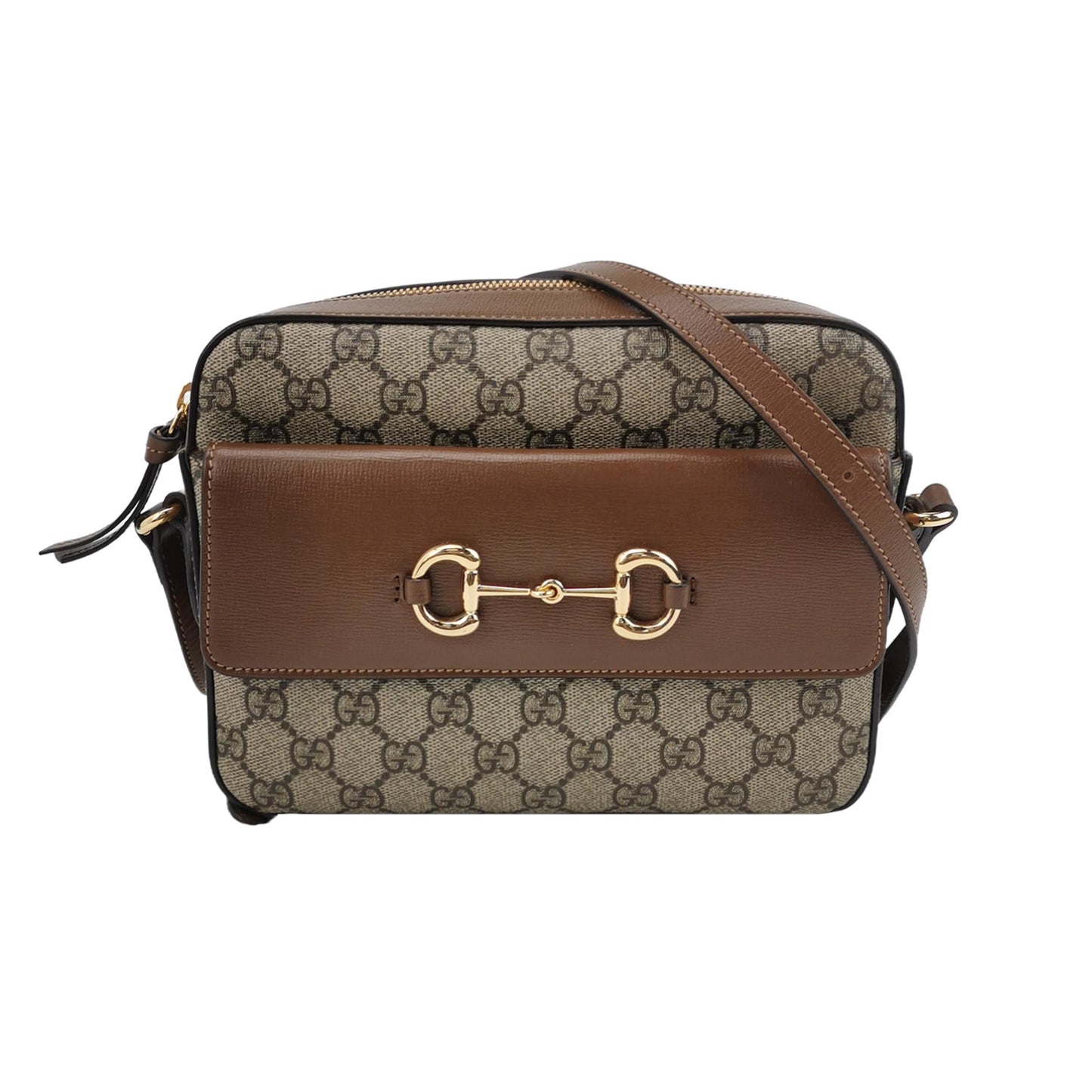 Gucci - Horsebit 1955 - Synthetic - Brown - (Small)