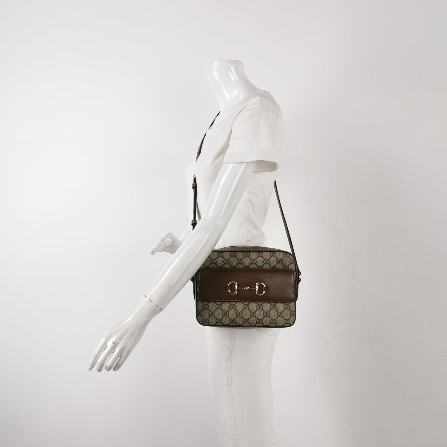 Gucci - Horsebit 1955 - Synthetic - Brown - (Small)