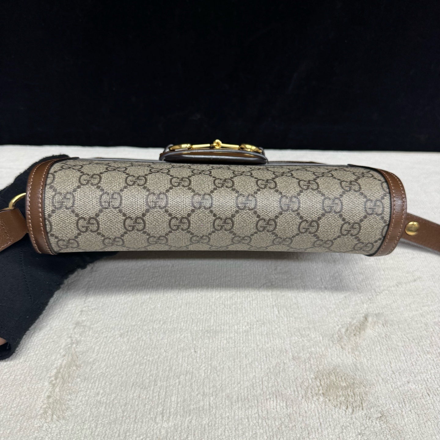Gucci - Horsebit 1955 - Synthetic - Brown - (small)