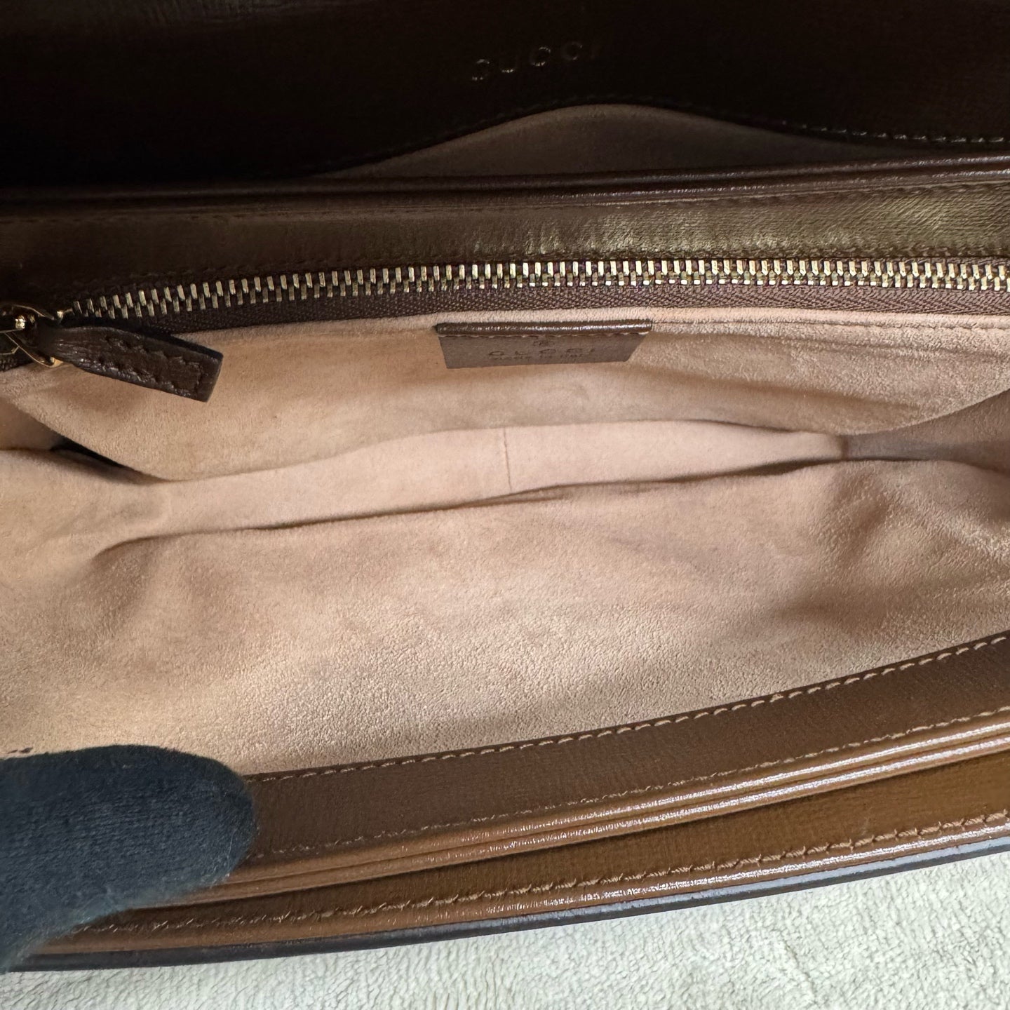 Gucci - Horsebit 1955 - Synthetic - Brown - (small)