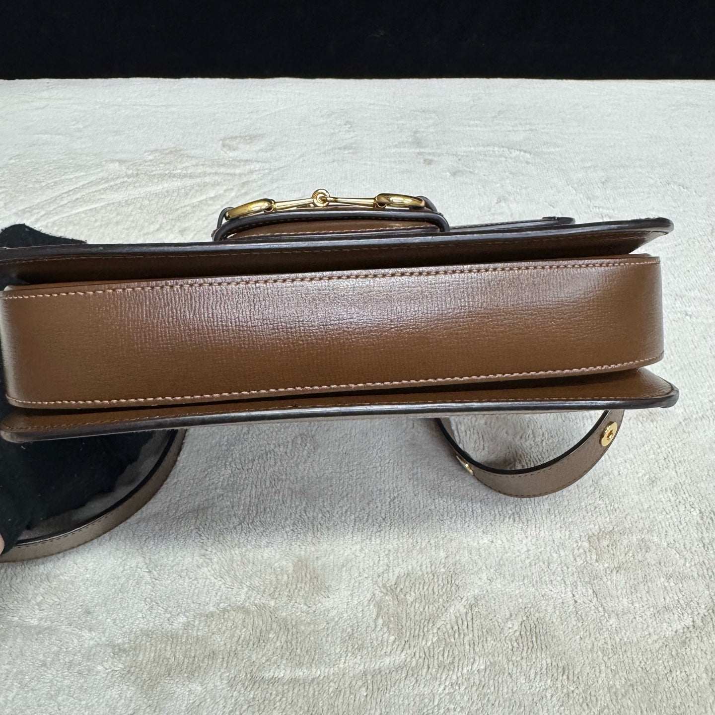 Gucci - Horsebit 1955 - Synthetic - Brown - (small)