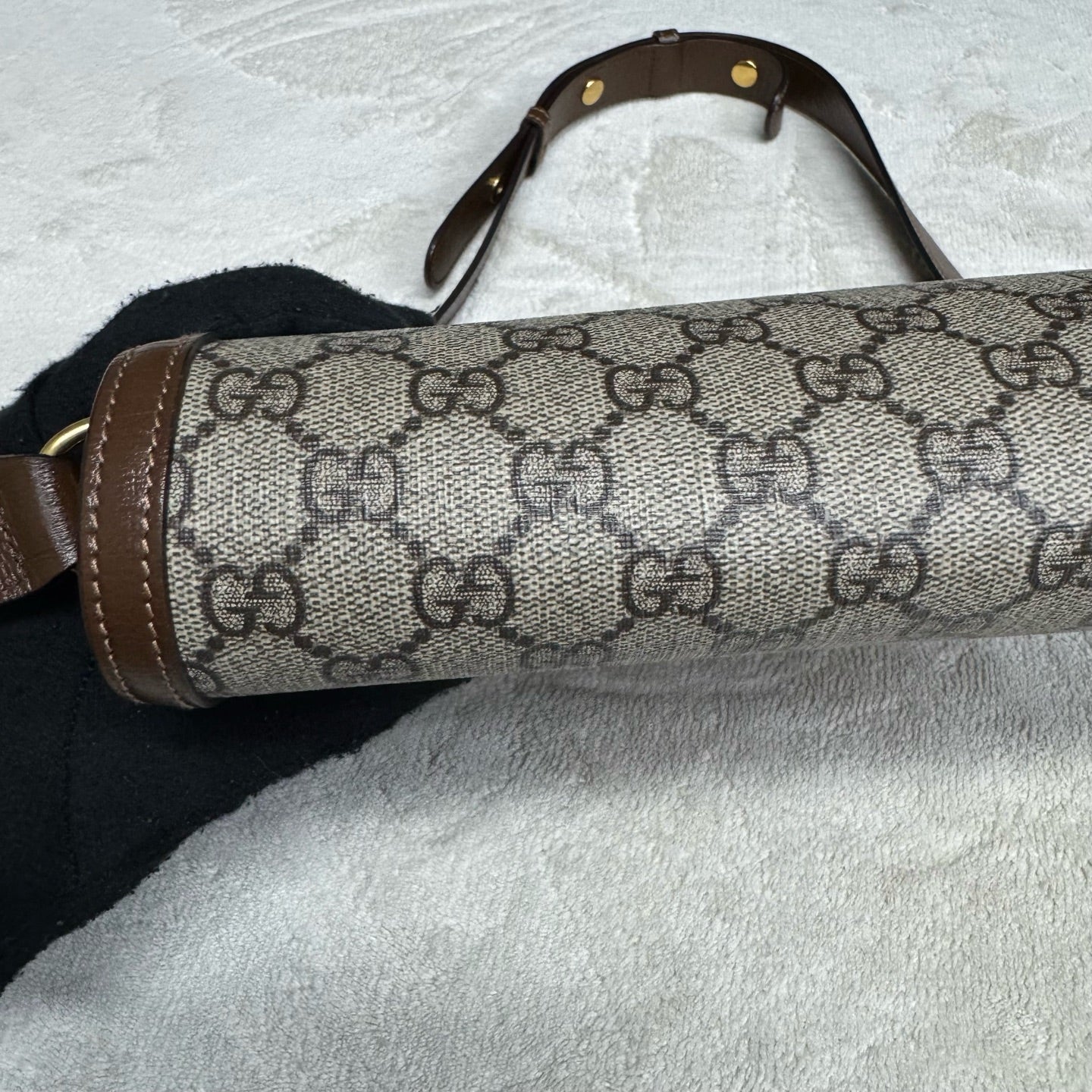 Gucci - Horsebit 1955 - Synthetic - Brown - (small)