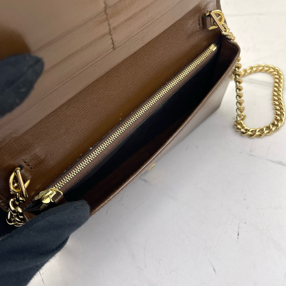 Gucci - Horsebit 1955 WOC - Cloth - Beige - (mini)