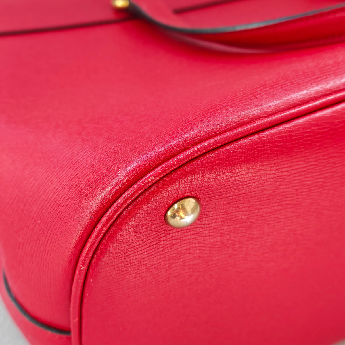 Gucci - Horsebit Large - Leather - Red - (large)