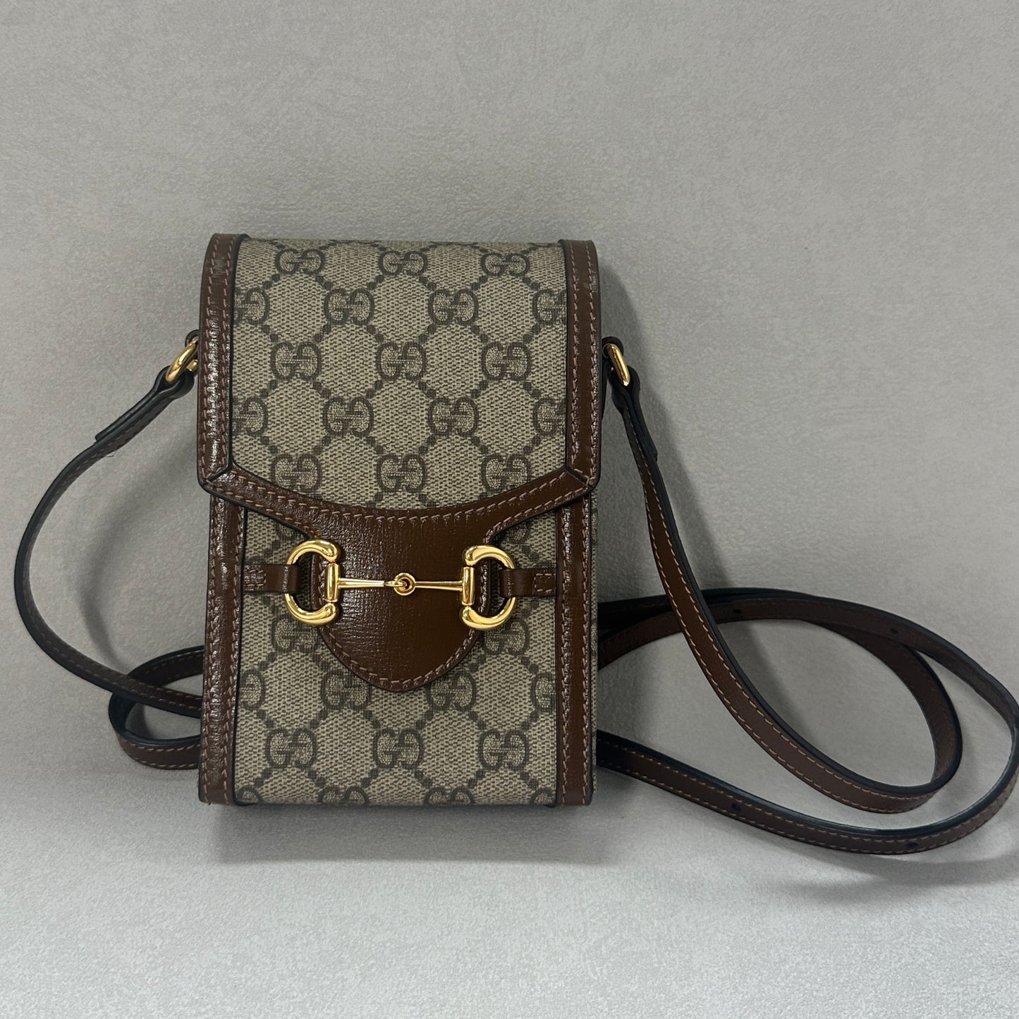 Gucci - Horsebit - Leather - Brown - (mini)