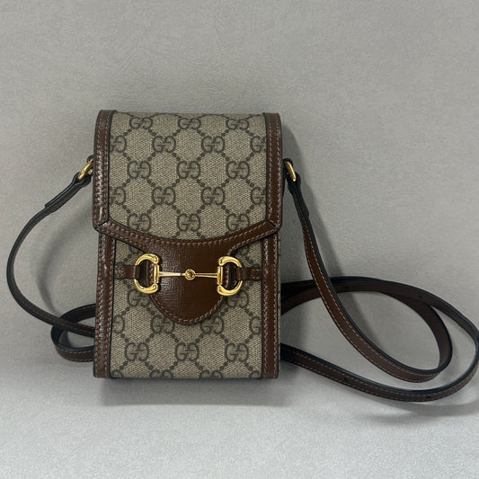 Gucci - Horsebit - Leather - Brown - (mini)