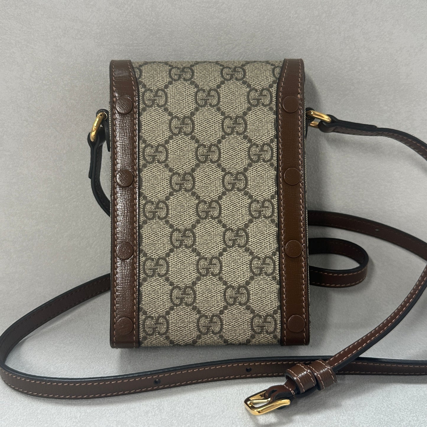 Gucci - Horsebit - Leather - Brown - (mini)