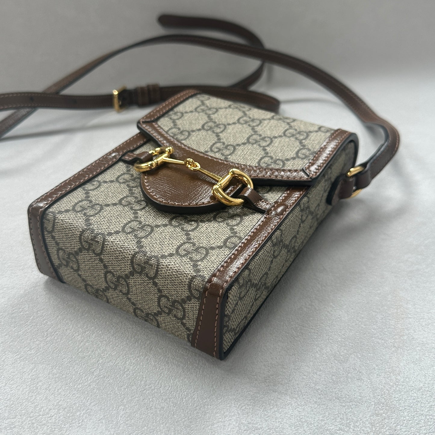 Gucci - Horsebit - Leather - Brown - (mini)