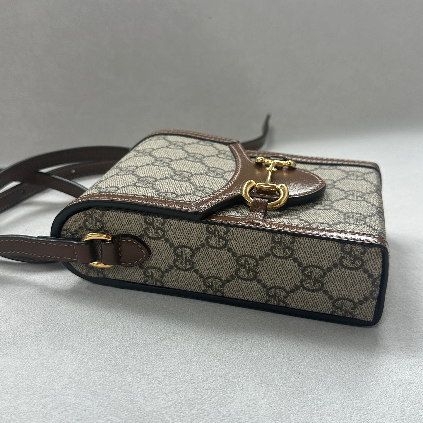 Gucci - Horsebit - Leather - Brown - (mini)