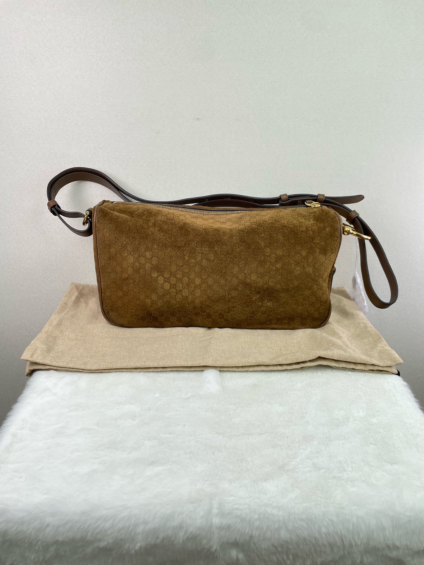 Gucci - Horsebit - Suede - Brown - (Medium)