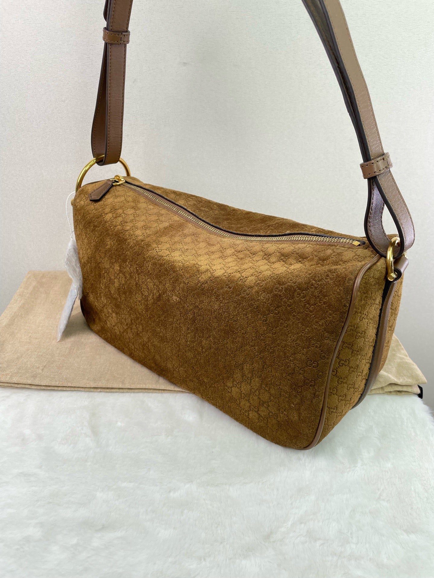 Gucci - Horsebit - Suede - Brown - (Medium)
