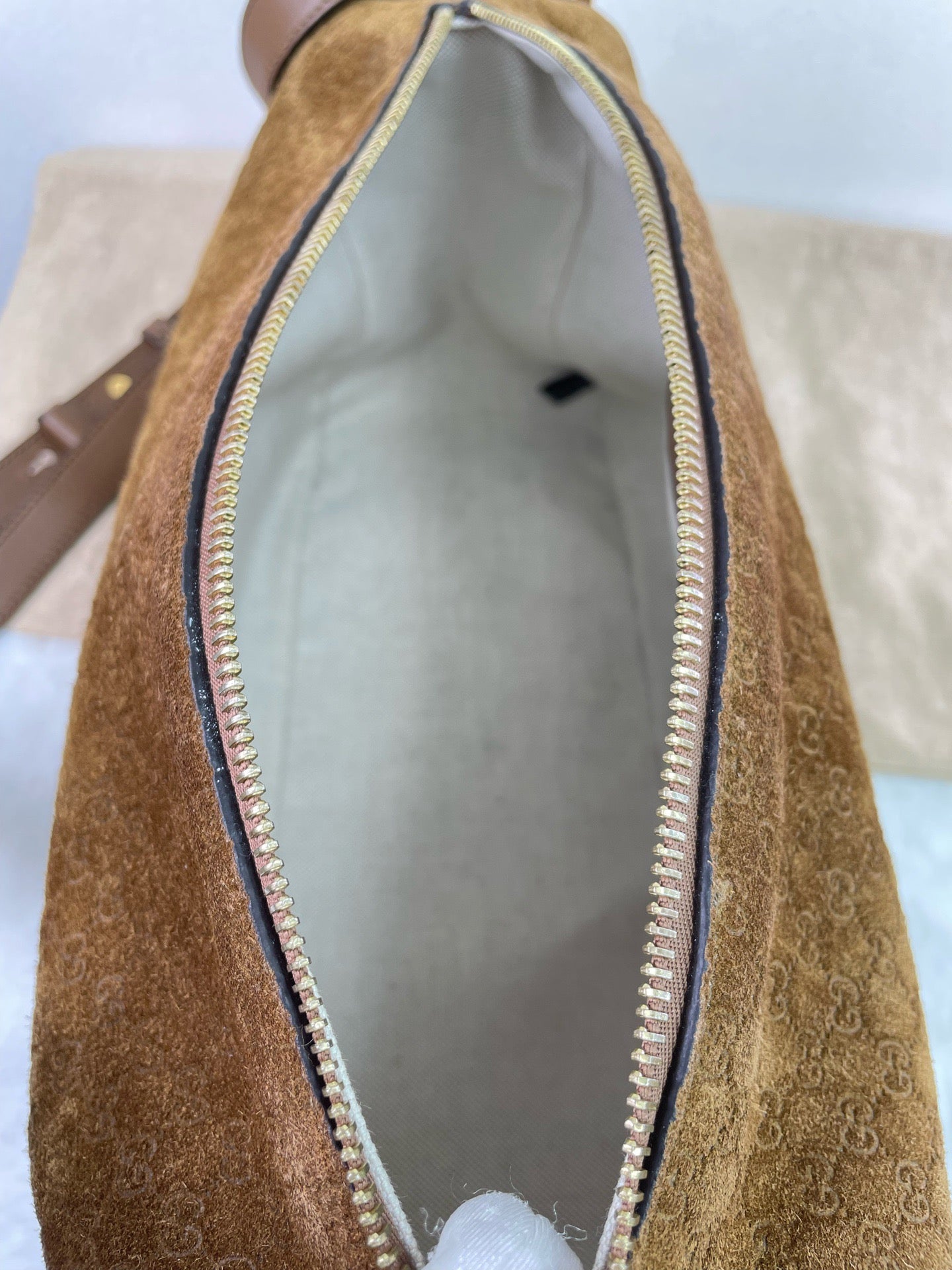 Gucci - Horsebit - Suede - Brown - (Medium)