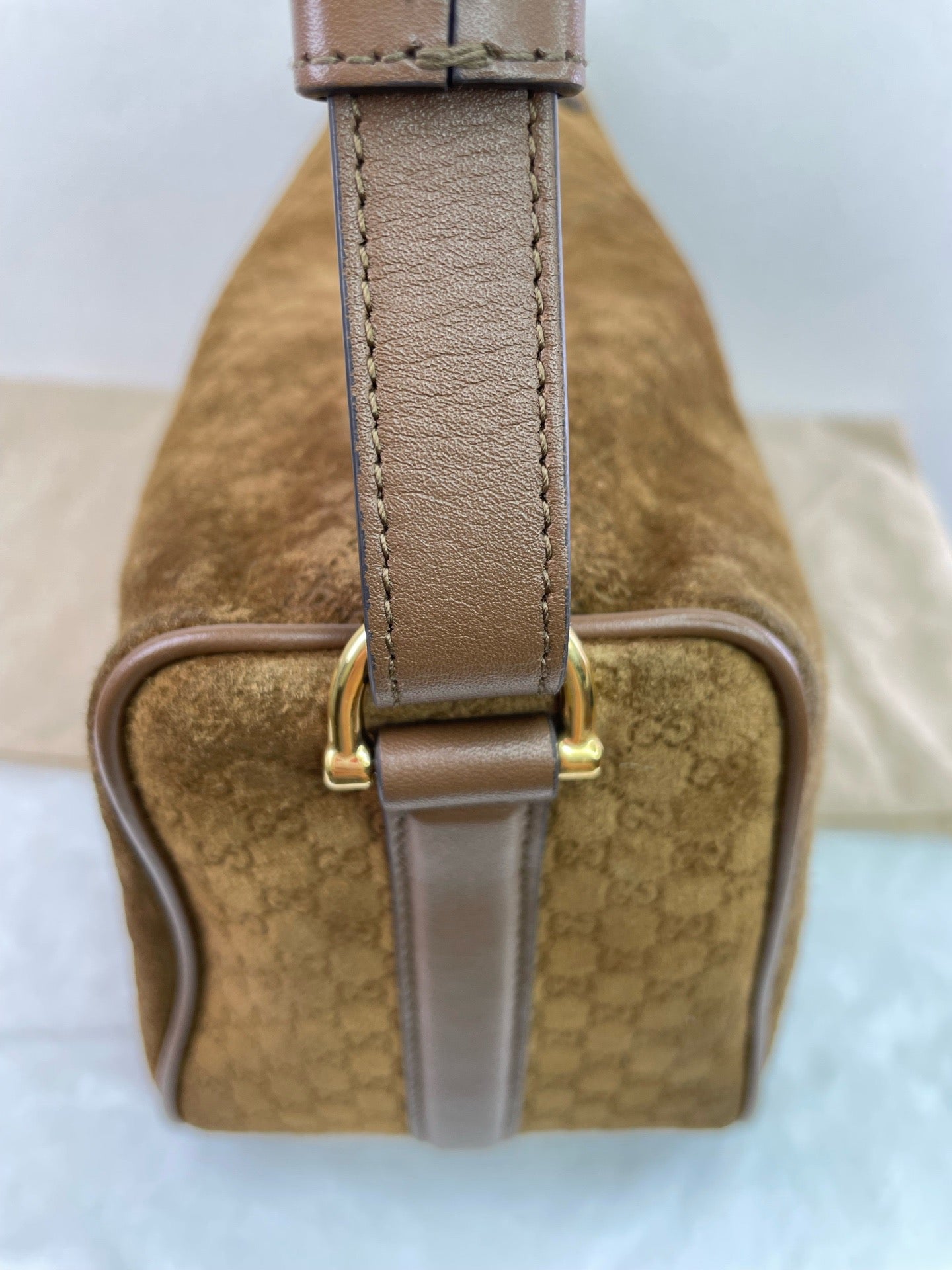 Gucci - Horsebit - Suede - Brown - (Medium)