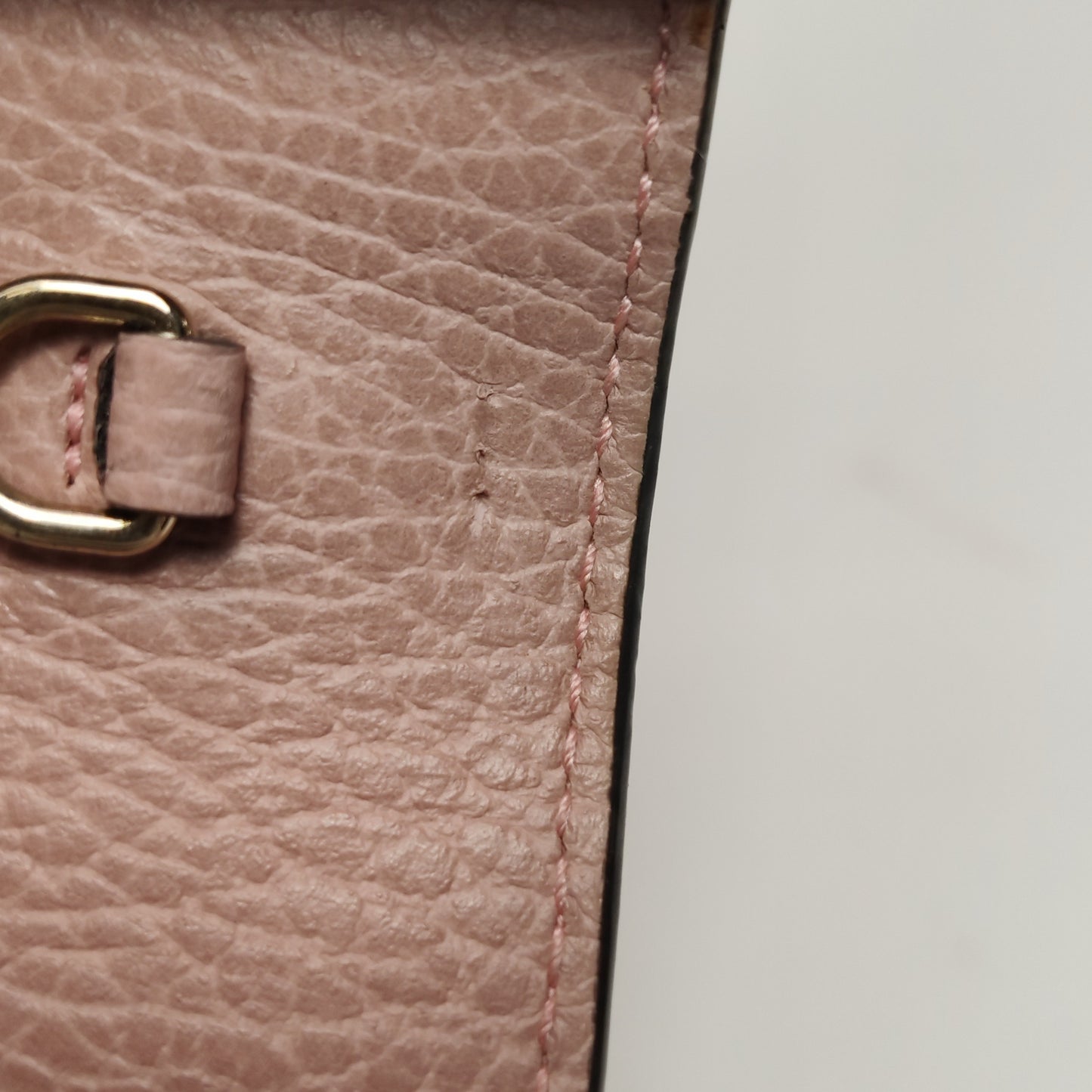 Gucci - Interlocking G Chain Wallet - Leather - Pink - (mini)
