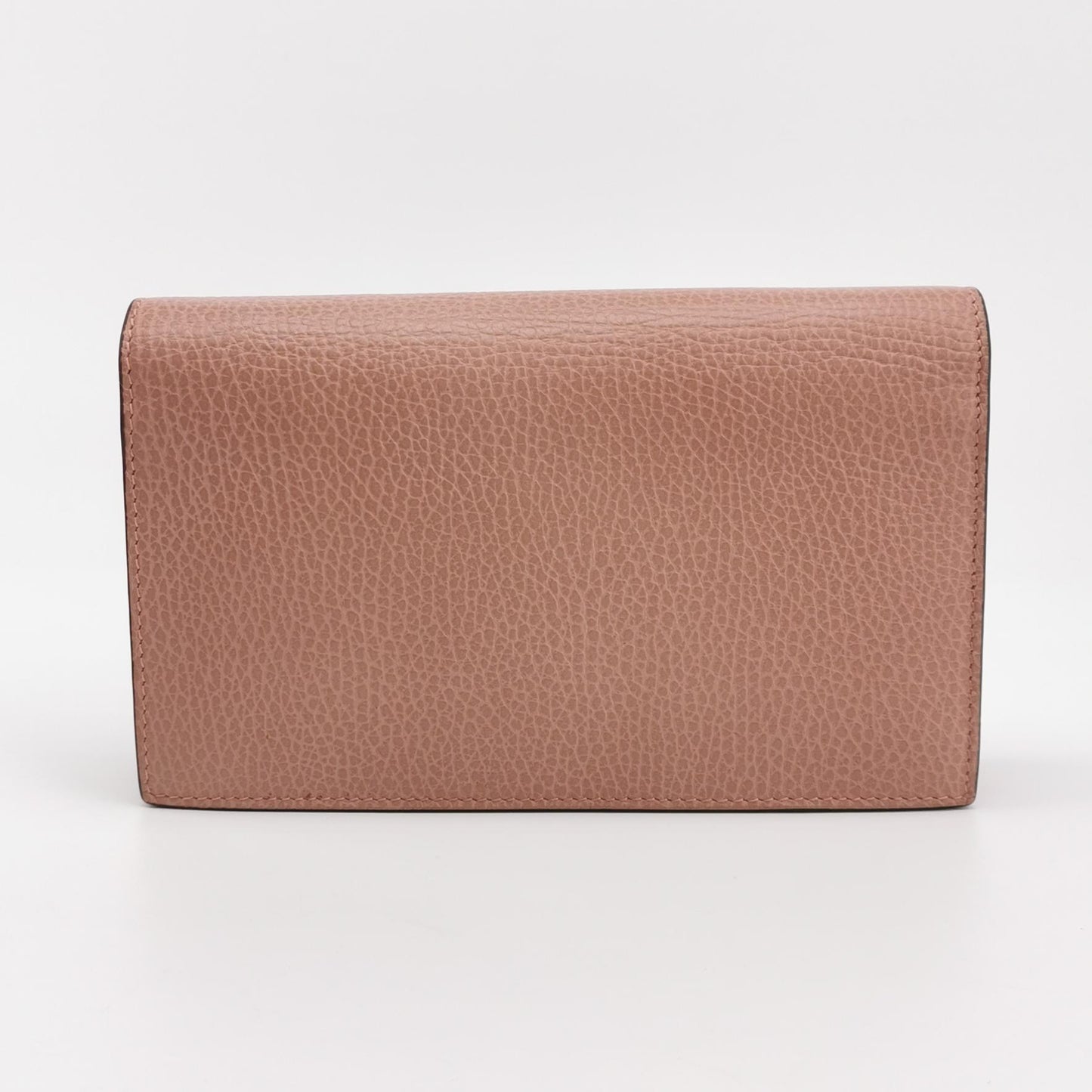 Gucci - Interlocking G Chain Wallet - Leather - Pink - (mini)