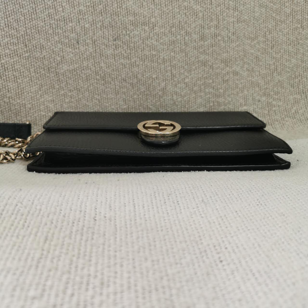 Gucci - Interlocking G - Leather - Black - (mini)