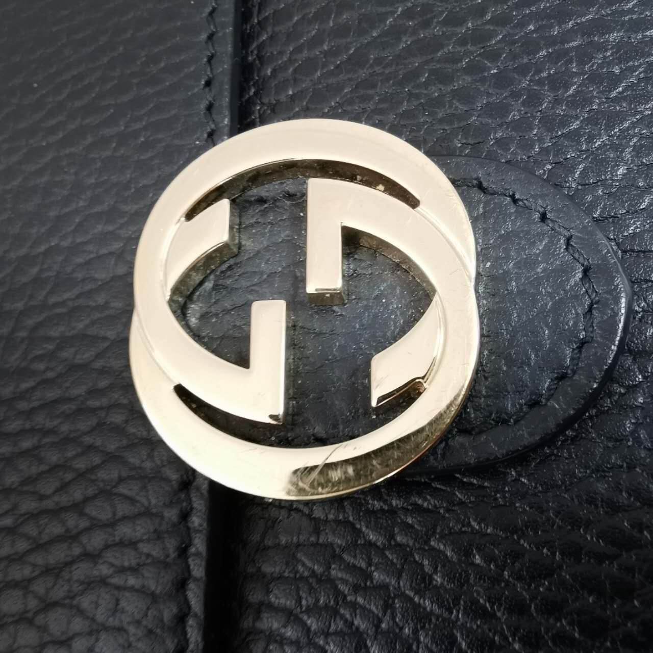 Gucci - Interlocking G - Leather - Black - (mini)