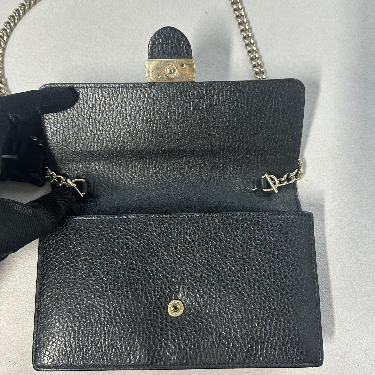 Gucci - Interlocking G - Leather - Black - (mini)